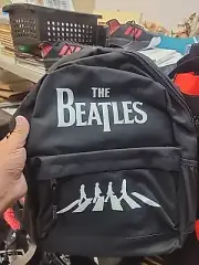 Beatles Abbey Road Backpack Book Bag Day Pack Rocksax New With Tags NWT