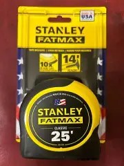 1 - 25' Stanley Fatmax Tape Measure # 33-725