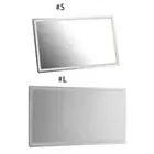 Universal Stick-on Car for Sun Visor Mirror Makeup Vanity Looking Glass Mirrior