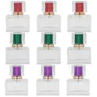 3pcs Glass Refillable Empty Perfume Bottle Cosmetic Perfume Atomizer Dispens GOF