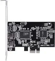 PCIE FireWire Controller Card for High Performance Devices, Supports Hot Swapping and PlugandPlay Connection, Works with FireWire 800 and 1394 Devices, Suitable for Win, for OS