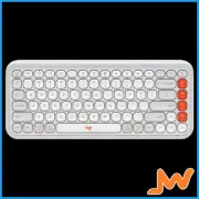 Logitech POP Icon Keys Wireless Keyboard - Off White