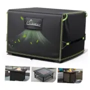 Fire Pit Cover 36 Inch Square, Waterproof Outdoor Square 36''L x 36''W x 20''H