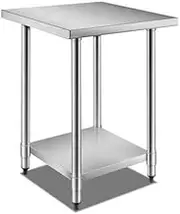 Kitchen Workben Work Bench Work Table Stainless Steel Food Prep Table 61cmx61cm