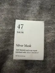 47 Skin Silver Mask Anti Blemish And Scar Repair With Silver Chitoderm 1 oz