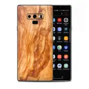 Skins Decal Wrap for Samsung Note 9 - Marble Wood Design Cherry Mahogany