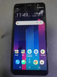 在飛比找露天拍賣優惠-宏達電HTC U11+ 4G 64G 6吋手機 安卓9 二手