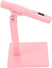 LRXIYODE Handheld UV Lamp for Gel Nails Rechargeable Nail Light with Stand for Home DIY Manicure Stylish Design