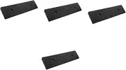 Pcs Lightweight Plastic Wheelchair Ramps Easy Portable Loading Ramps for Driveway Sidewalk Lawn Mowers Trucks