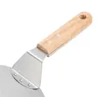 Kitchen Stainless Steel Baking Tool Round Pizza Spatula Shovel Pastry Cake