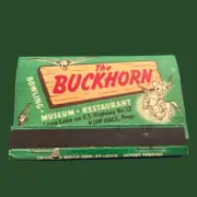 Vintage The Buckhorn Hwy 12 MN Kipp Hale Prop 40 Strike Full Matchbook Unstruck