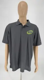Zing Zang Ogio Polo Shirt Charcoal Grey Short Sleeve Men’s XL NWT