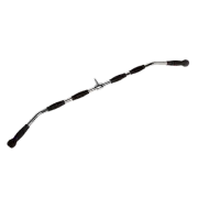 Randy & Travis Rubber-Coated Lat Pull-Down Bar Attachment rubber Home Gym Attach
