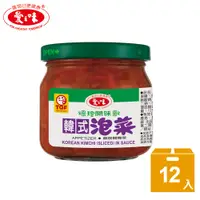 在飛比找i郵購優惠-【愛之味】韓式泡菜190g(12入/組) 190g 12入