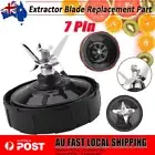 7Fin Extractor Blade Replacement For 1000W Nutri Ninja Auto iQ BL480 BL640 BL642