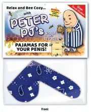 Beekeeper Bee Peter PJ's - Willy Warmer WEINER SOCK Gag GIFT Hive Honey Birthday