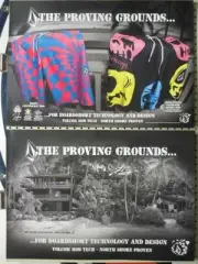 VOLCOM SURF 2007 PROVING GROUNDS 2 SIDED Flawless Promo Poster Bruce Irons