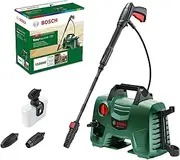 [Bosch] 1500W Electric High Pressure Washer Cleaner 1740 PSI, 5m Hose, Variable Fan Jet / Rotary / Detergent Nozzles, Self Priming Capable, Double Filtration, On-Board Accessory Storage, EasyAquatak 120