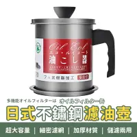 在飛比找蝦皮商城優惠-儲濾兩用不鏽鋼濾油壺 儲油壺 1.7L 家用廚房儲油罐 油炸