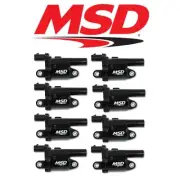 MSD Black Blaster Ignition Coil Set For 2014+ Cadillac/Chevrolet/GMC 5.3L/6.2L (for: Chevrolet)