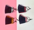 1x 3 Layers FACE MASK Mid Layer ADJUSTABLE WATERPROOF Washable Reuse FACEMASK