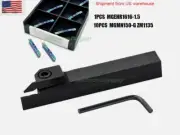 10× MGMN150-G Carbide Insert MGEHR1616-1.5 Parting Off Turning holder Lathe Tool