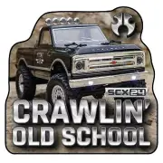 Axial AXI-2509 Axial AXI-Crawlin' Old School Sticker (Set of 25)