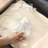 在飛比找蝦皮購物優惠-戶外折疊臉盆便攜式透明旅遊一次性必備用品水桶戶外旅遊必備神器