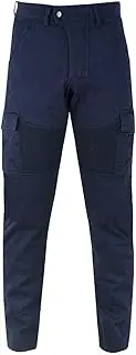TUFF GEAR® Mens Motorcycle Cargo Pants Straight Fit - Premier Quality Motorbike Pants with CE Approved Knee Armour Protection