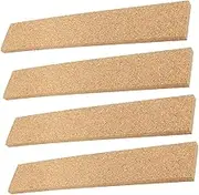 Self-Adhesive Cork Strip Wall Sticker Cork Bulletin Bar Strip Natural Frameless Memo Board Tile