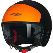 N21 06 Verniciatura Speciale 352 Black Orange Matt Jet Helmet