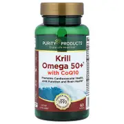 Purity Products, Krill Omega 50+® with CoQ10, 60 Softgels