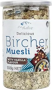 Chef's Choice Delicious Bircher Muesli with Vanilla Flavour, 500 g