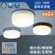 【舞光.LED】LED 16W玻璃蛋糕吸頂燈(白光/黃光)(非調光)【實體門市保固兩年】-CEK16 玄關燈 臥室燈