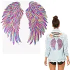 2pcs for Clothes Jeans Iron On Patch DIY Craft Appliques Sequins