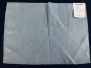 CARLETON V La Reine in Blue 13 3/4 x 18 3/4" Wool Linen Damask Fabric Sample