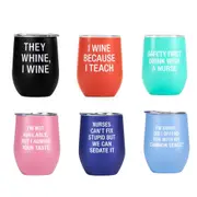 [Say What] Thermal Wine Tumbler - I Teach