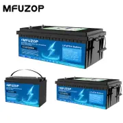 12V 100AH 200AH 300AH Lithium Iron Phosphate Battery LiFePO4 Deep Cycle