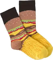 [K. Bell Socks] K. Bell Kids' Fun Conversation Starter Crew Socks-1 Pairs-Cool Casual Novelty Gifts