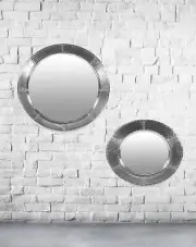 Aluminum Aviator Circle Shape Mirror Frame