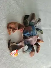 Ty Beanie Babies Claude the Crab With Tag Errors!!