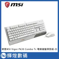 在飛比找Yahoo!奇摩拍賣優惠-MSI 微星 Vigor Pk30 Combo Tc 電競鍵