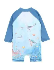 [Minihaha Swim] Flinn Ocean Scene Swim Sunsuit in Multi