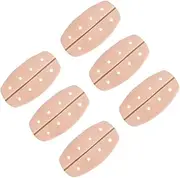 NOLITOY 6PCS Shoulder Enhancer Pads Women's Adhesive Shoulder Straps Breathable Silicone Shoulder Pads Smooth Look