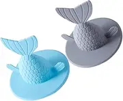 Odor Blocking Floor Drain Sink Plug Fishtail Bathtub Stopper for Kitchen Laundry
