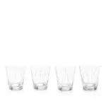 Lalique Lotus Tumblers, Set of 4