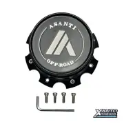 Asanti Off-Road Black Label Wheel Center Cap Gloss Black C-1008X170ABGB