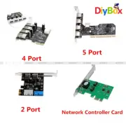 PCI/PCI-E 2/3.0 2/4/5 Ports Express 4Pin&20Pin USB Panel Controller Card Adapter