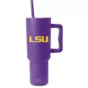 Simple Modern Officially Licensed Collegiate LSU Tigers 40oz Tumbler with Handle