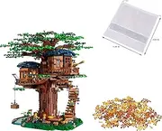 [LEGO] Ideas 21318 Tree House Playset Building Kit (3,036 Pieces) — Collectible Display Set and Birthday Family Christmas Holiday Toy for Adults & Kids — Drawstring Bag